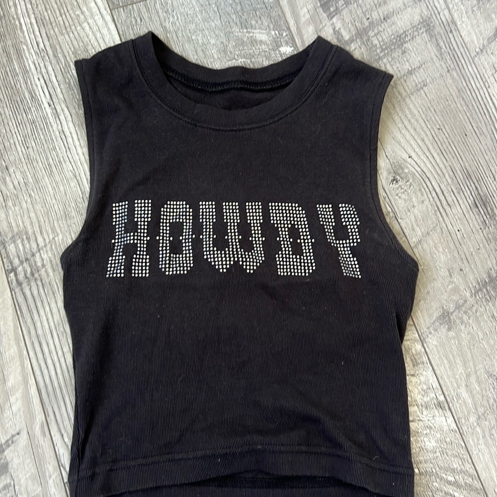 Howdy crop top